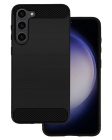 POWERTECH θήκη Carbon MOB-1875 για Samsung Galaxy S23 Plus, μαύρη
