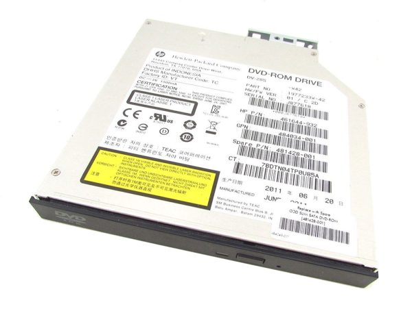 HP used DVD-ROM slim for DL360 G6/G7 ,DL380 G6/G7